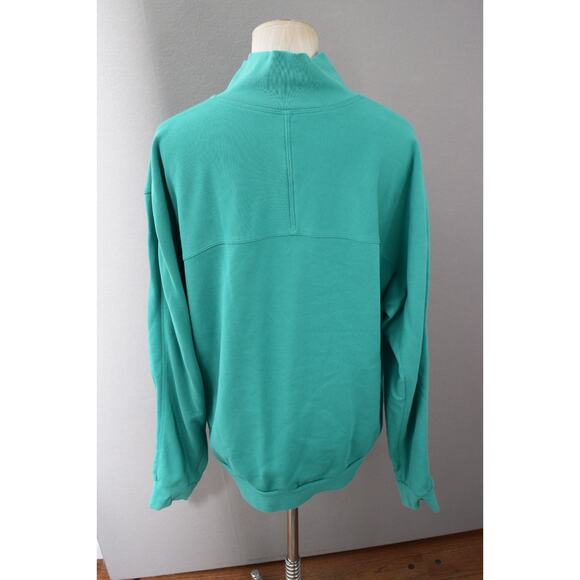 Lululemon French Terry Half Zip Green Size Mens Medium - Picture 3 of 4